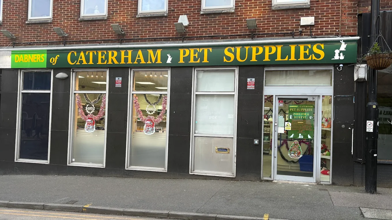 Dabners of Caterham Pet Supplies shopfront